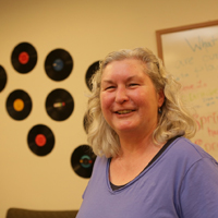 Diane Dudley and her infectious smile